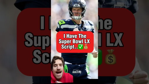 I Have The Super Bowl LX SCRIPT… ✅💰