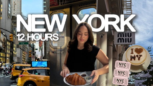 COGÍ UN VUELO SOLO PARA PASAR 12 HORAS EN NEW YORK 🗽