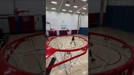 Only a SPLIT SECOND to make my shot on the SPIKED RIM!!😤🏀 I understand it now! #redbull #nba