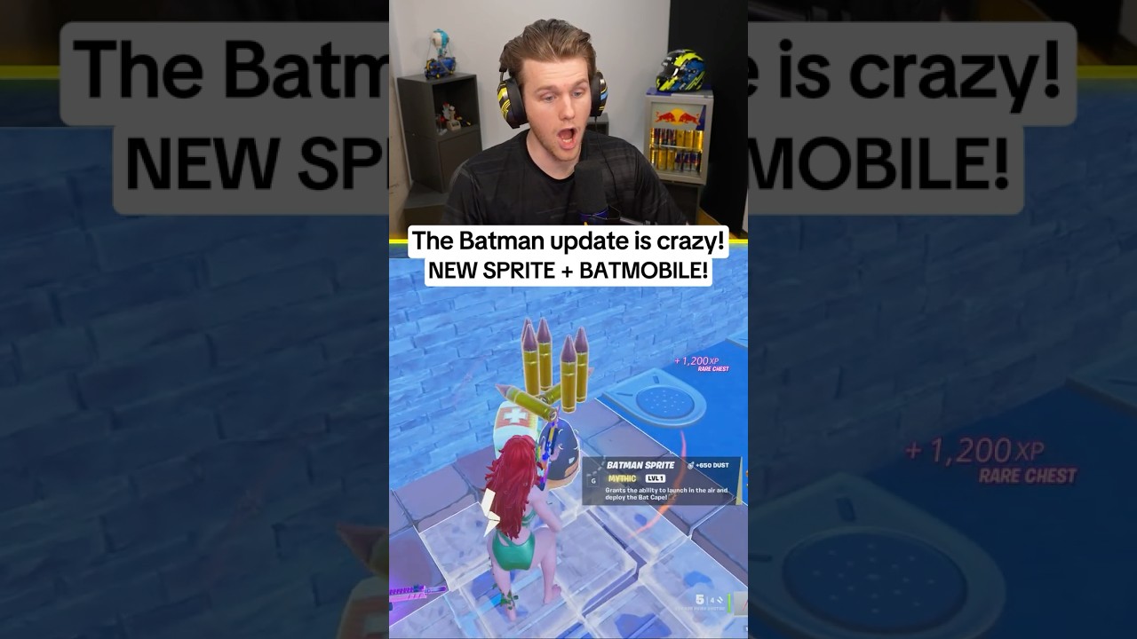 NEW BATMAN UPDATE IN FORTNITE! 🤯