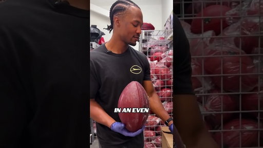 How to prep an NFL football for gameday 🤯