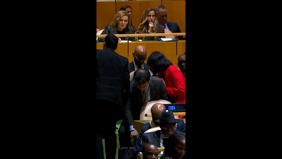 Cuban delegation walks out of Trump U.N. speech