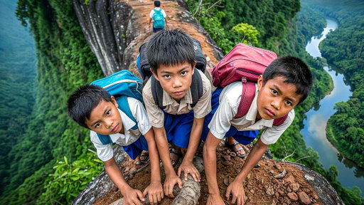 I Spent A Day With Kids Who Walk 5 Hours To School