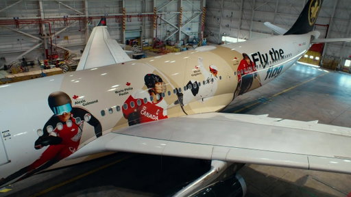Air Canada: Introducing our new celebratory livery