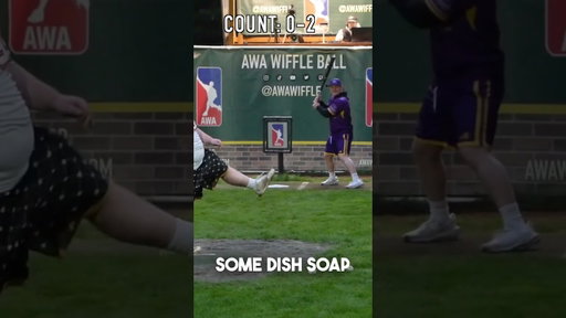 Wait for it😭 #dingersornothing #wiffleball #baseball #shorts