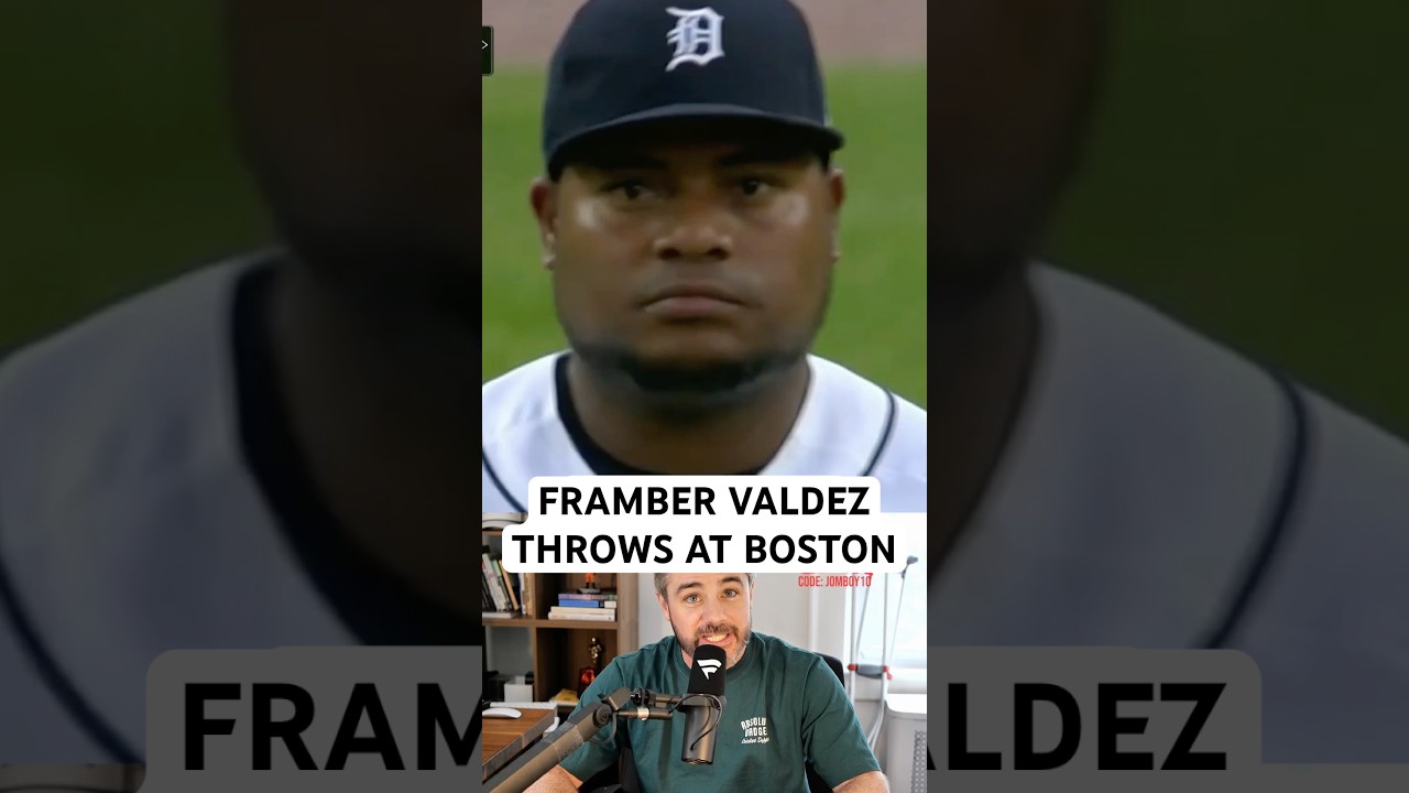 Framber Valdez clears the benches against the Red Sox, a breakdown #detroit #redsox #frambervaldez