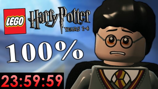 I Gave Myself 24 Hours to 100% Lego Harry Potter Years 1-4