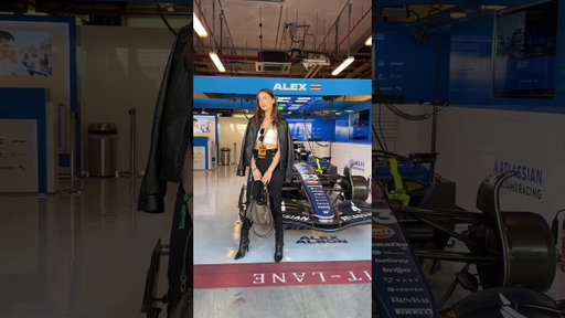 Welcome to Williams, Ana 👋  #f1