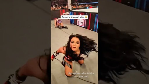 Roxanne Perez snaps at a fan! 😂