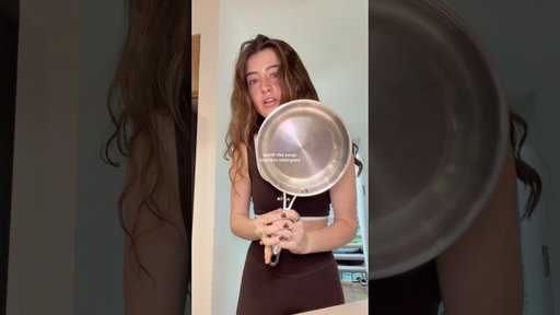 How to use a stainless steel pan