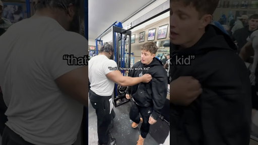 MATT RIFE BREAKS HIS TOE AT DIAMOND GYM😱 #shorts