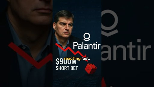 Michael Burry Just Bet Against Palantir 😳