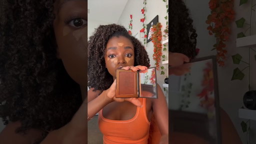LATINA MAKEUP ON A BLACK GIRL #latinamakeup #makeupchallenge #shorts