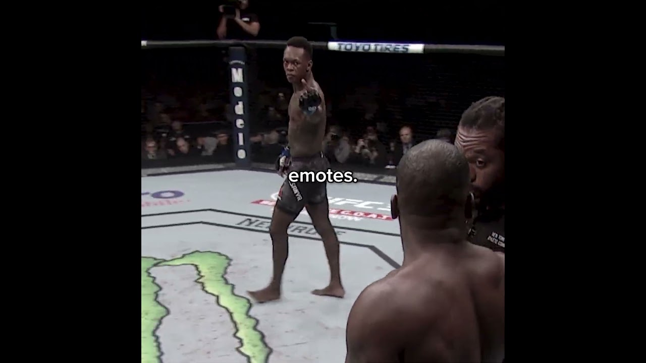 Adesanya Taunts & Emotes 😂🔥
