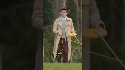 Rhys Nicholson throws a frisbee into a caravan on #taskmaster  #standupcomedy #dragrace