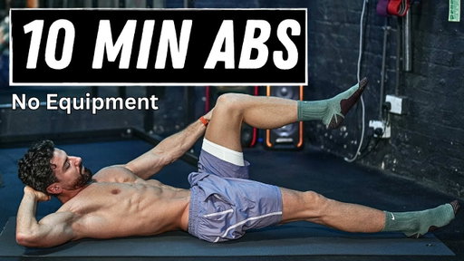 10 Min Complete ABS Workout At Home | No Equipment | Rowan Row