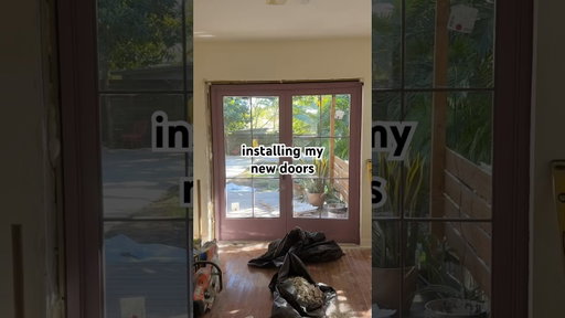 i made custom purple doors for my house!