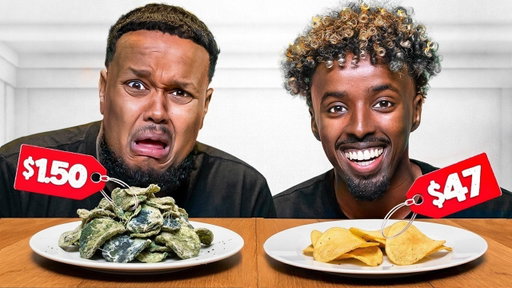 Eating Cheap VS Expensive Food