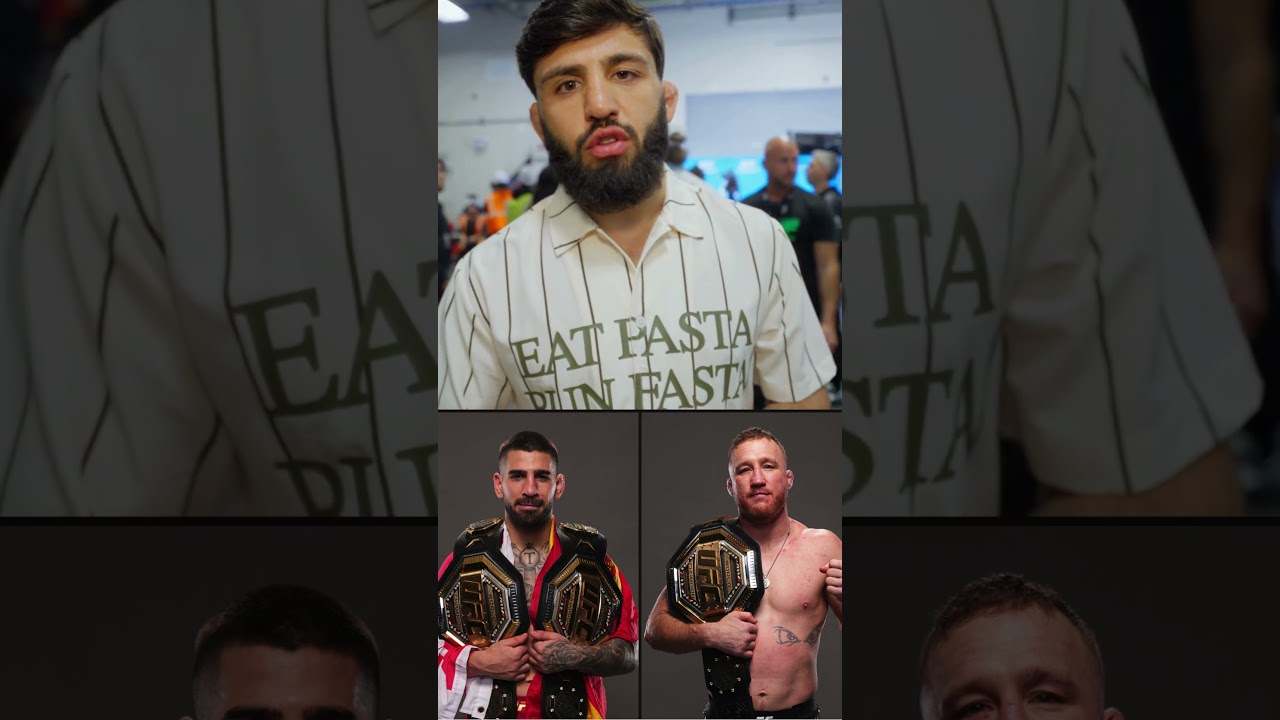 Arman Tsarukyan called it a easy money fight against Ilia Topuria! 🫣 #UFCWhiteHouse #UFCIndia #UFC