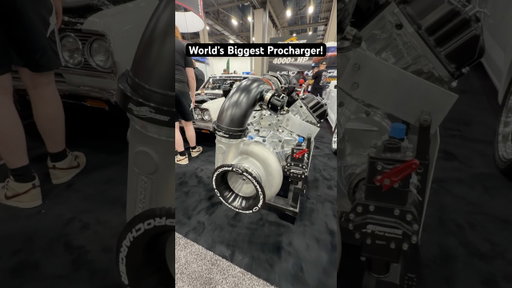 Worlds Biggest Procharger! *4000HP*