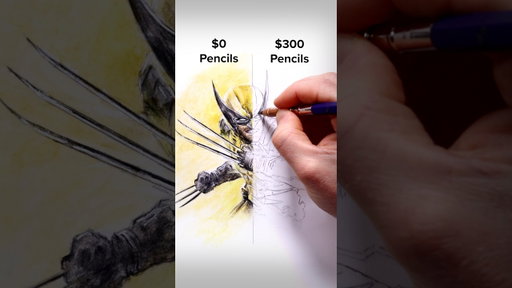 Draw Wolverine! #art #drawing #shorts #wolverine #howtodraw #easydraw