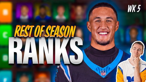Rest Of Season Fantasy Football Rankings (Every Position)