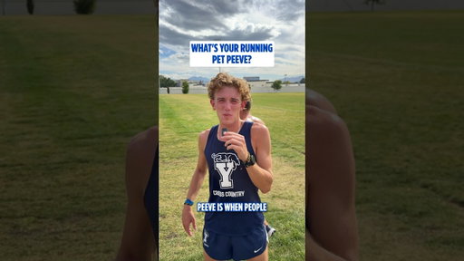 asking the men what their running pet peeves are 😂 #running #crosscountry #byu #petpeeve