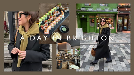 A Brighton Day: Gym Room Updates, Unboxing Gifts & My New Fave Sushi Spot | AD