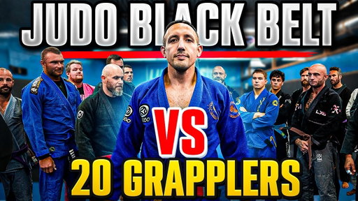Judo Black Belt CHALLENGES BJJ Gym To A Takedown Battle