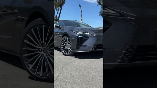 Just Sold! 🚘 All-New 2026 Lexus ES 350e all-electric FWD featuring Cloudburst Gray paint color
