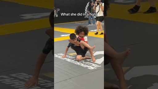 Nalah unlocked a new wrestling takedown
