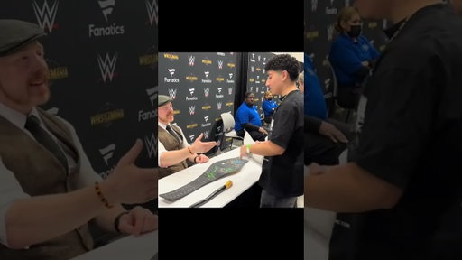 I meet Sheamus and I gave him some shirts from my brand WWESHEAMUS WWE WWE on NETFLIX Fanatics #wwe