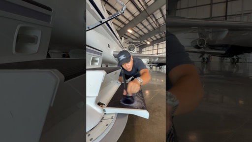 Why private jet owners avoid an AOG #aircrafttechnician #aircraftdetailing
