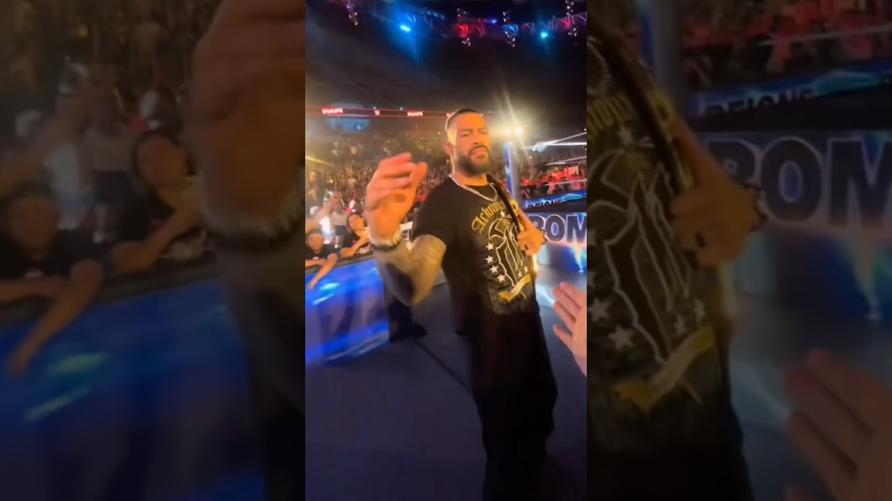 When the OTC Roman Reigns acknowledges YOU!