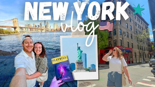 NEW YORK VLOG! 🗽🇺🇸 helicopter city tour 🚁 shopping, ferry ride, food reviews & theatre shows 🎭