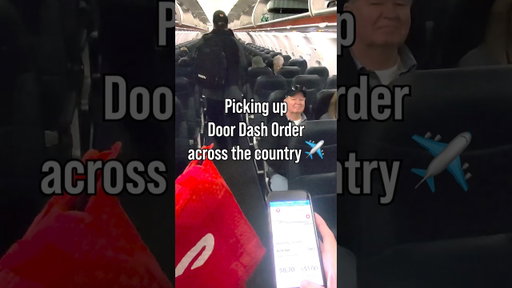 Picking Up Door Dash Order Across The Country ✈️