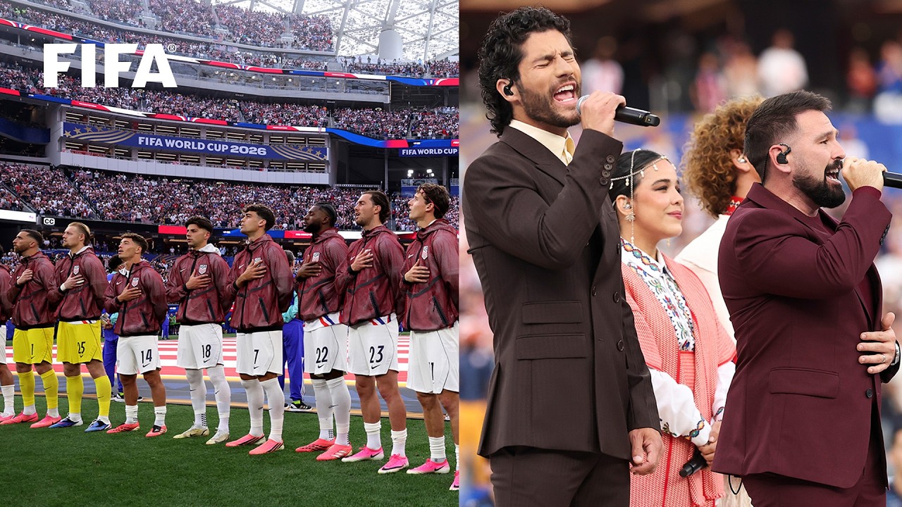 Dan + Shay Sing USA's National Anthem | FIFA World Cup 2026 Opening Match