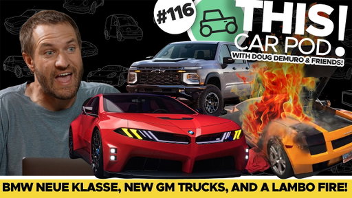 The New BMW M, New GM Trucks & The Stradman's Lamborghini Catches Fire! THIS CAR POD! EP116