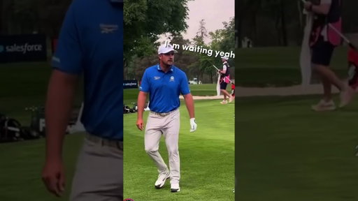 Bryson is PISSED about the conditions in Mexico City #golf #subscribe #shorts