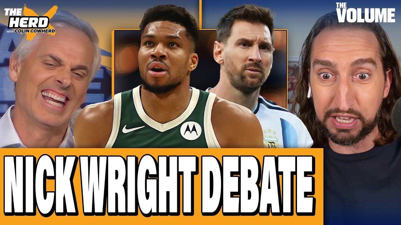 Nick Wright DEBATE: Giannis Heat-Bucks trade, Celtics, NBA Draft, World Cup | Colin Cowherd THE HERD