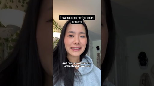 Student me was so rude. I would judge every bad design. Working designer me knows somebody made t...