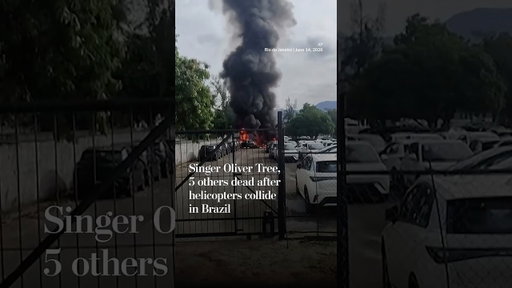 Singer Oliver Tree, 5 others dead after helicopters collide in Brazil