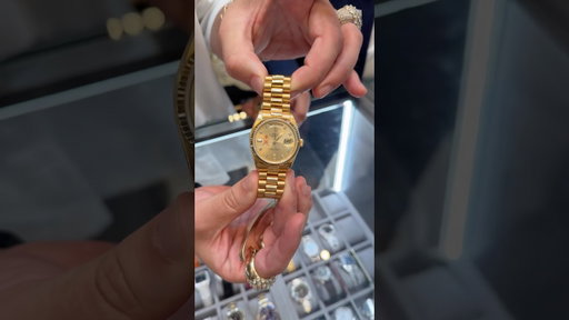 Benny bought two gold Rolex’s from me ! One was a rare Khanjar dial❗️ Settled it with a poker hand❗️