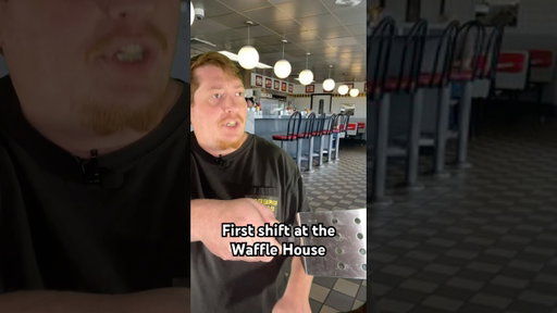 First shift at the Waffle House #comedy #wafflehouse #skit