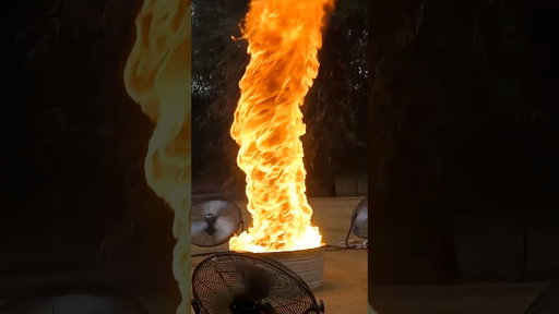 How To Turn Fire Into A Tornado