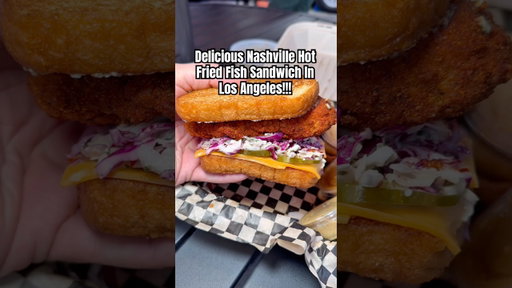 Nashfin Is A Delicious Nashville Hot Fried Fish Truck In Los Angeles #food #losangeles #foodie