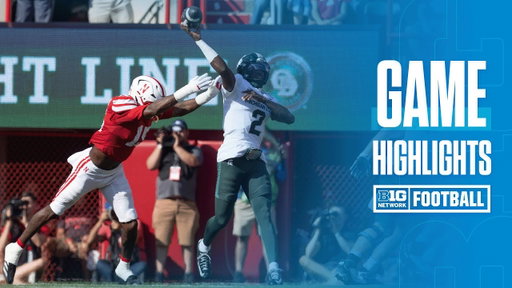 Michigan State at Nebraska | HIGHLIGHTS | Big Ten Football | 10/04/25