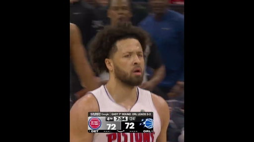 Game 6: 4th Quarter Top Plays | Pistons vs. Magic #nba #pistons