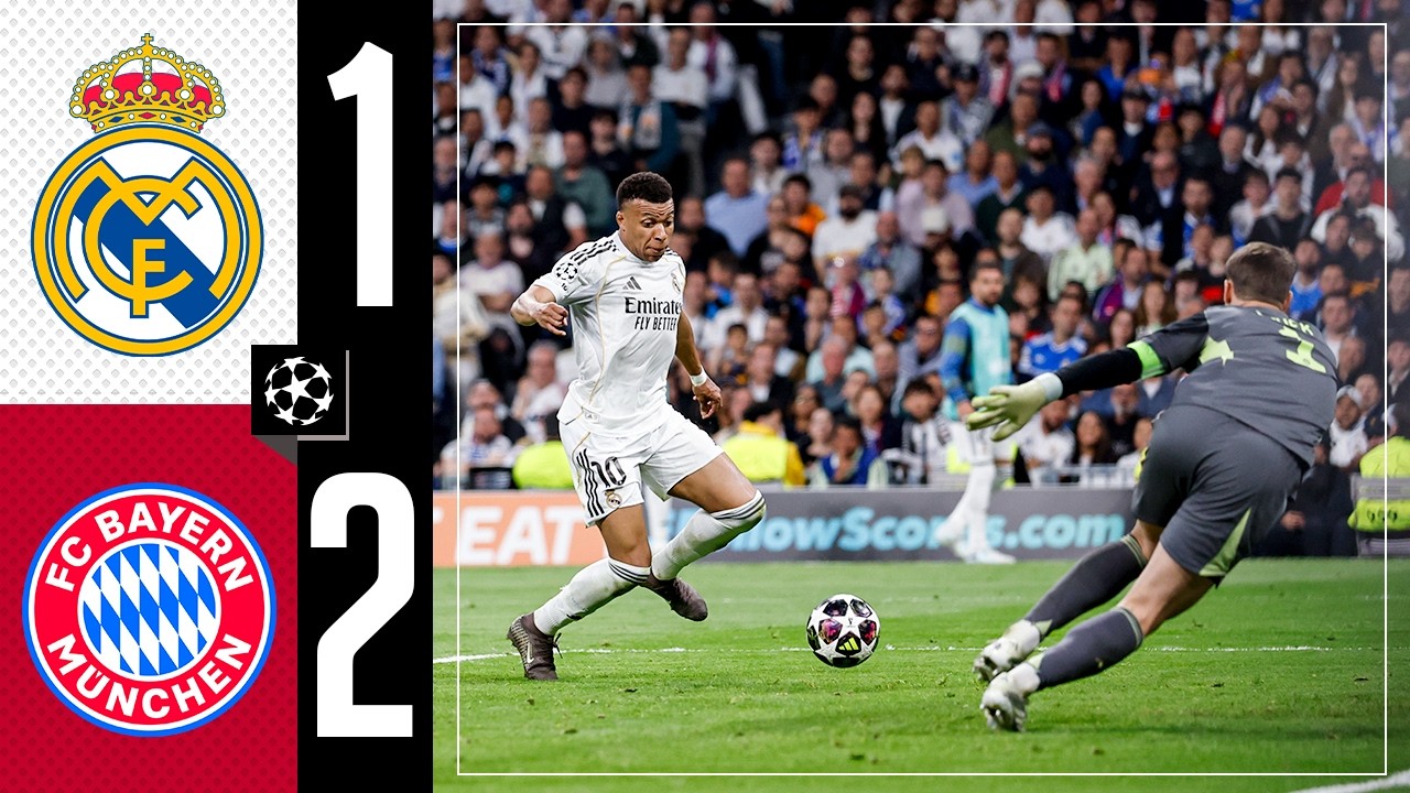 HIGHLIGHTS | Real Madrid 1-2 Bayern Munich | Champions League