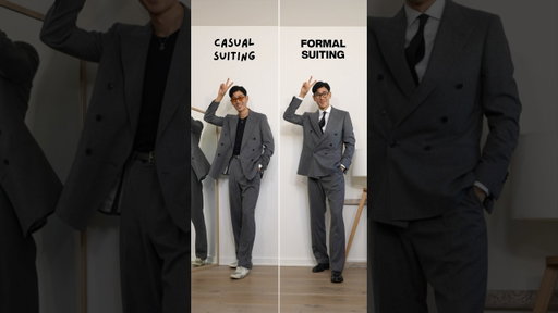 Casual vs Formal Suiting
